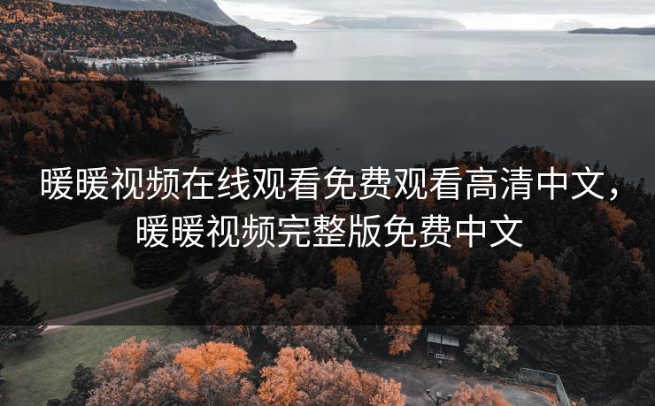 暖暖视频在线观看免费观看高清中文，暖暖视频完整版免费中文